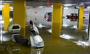 Flooded Carpark